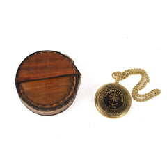 Vintage Watch Pocket Watch Clock Pendant Hand Winding Men leather Case Antique Style Material