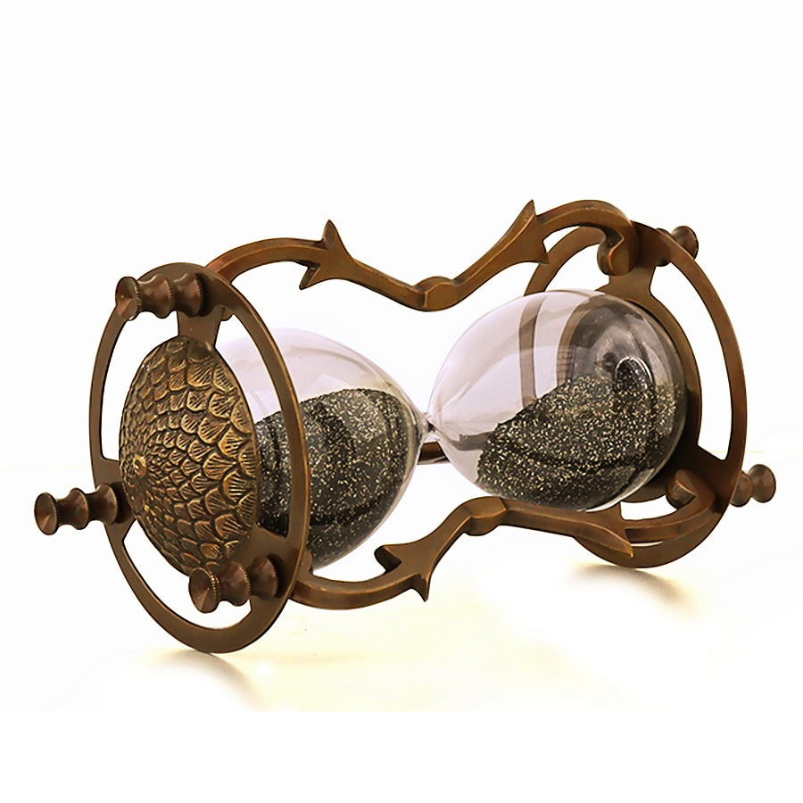 20 Minute Brass Sand Timer for meditation and study