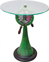 Antique Green Telegraph Table for Home Decor by Porthomall | Unique Style Tables for unique decorative choices and accent in home