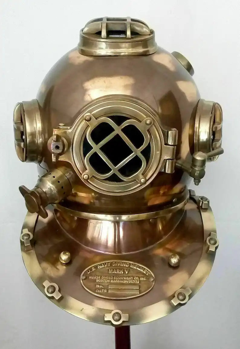 Antique Maritime Scuba Marine Divers Diving Helmet DHP04