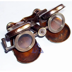 Antique Vintage Brass Opera Glasses Folding Binocular BP04