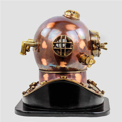 Antique Brass Mark V Diving Helmet Replica