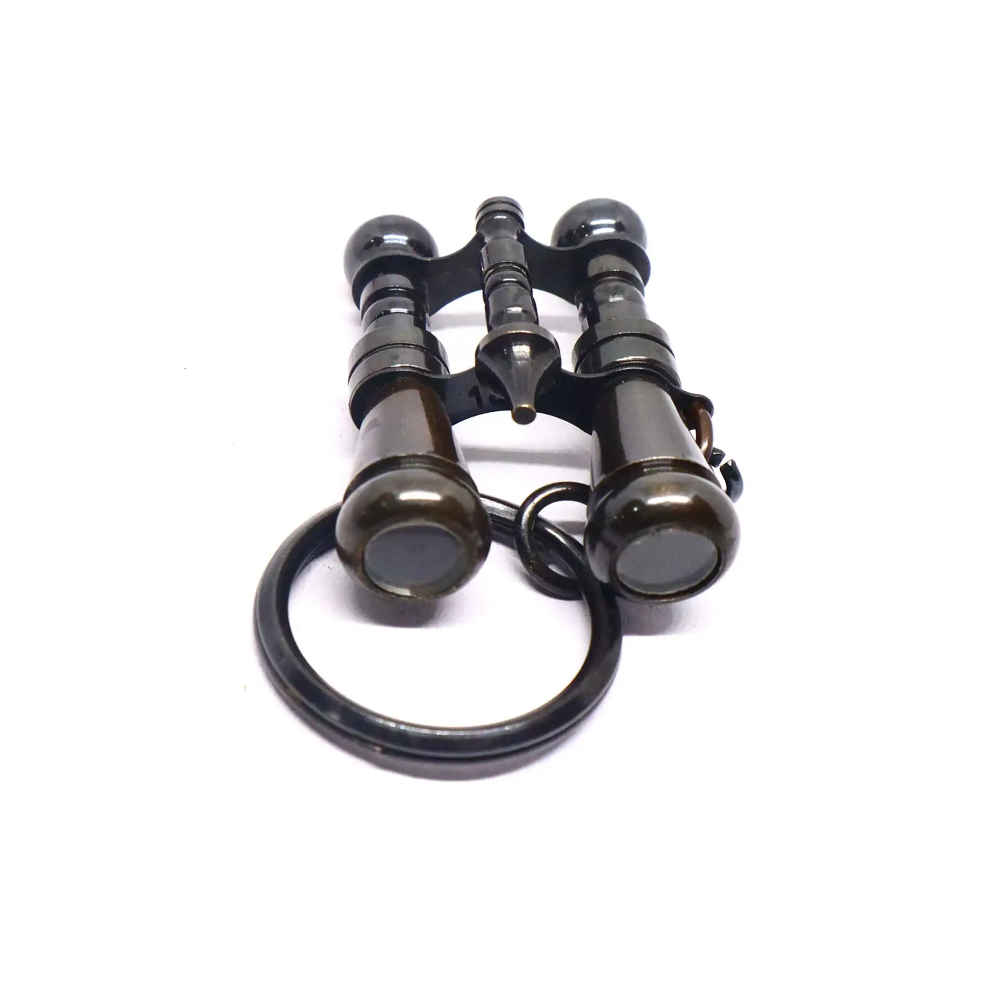 Brass Black Binocular Key Ring BBBKR01