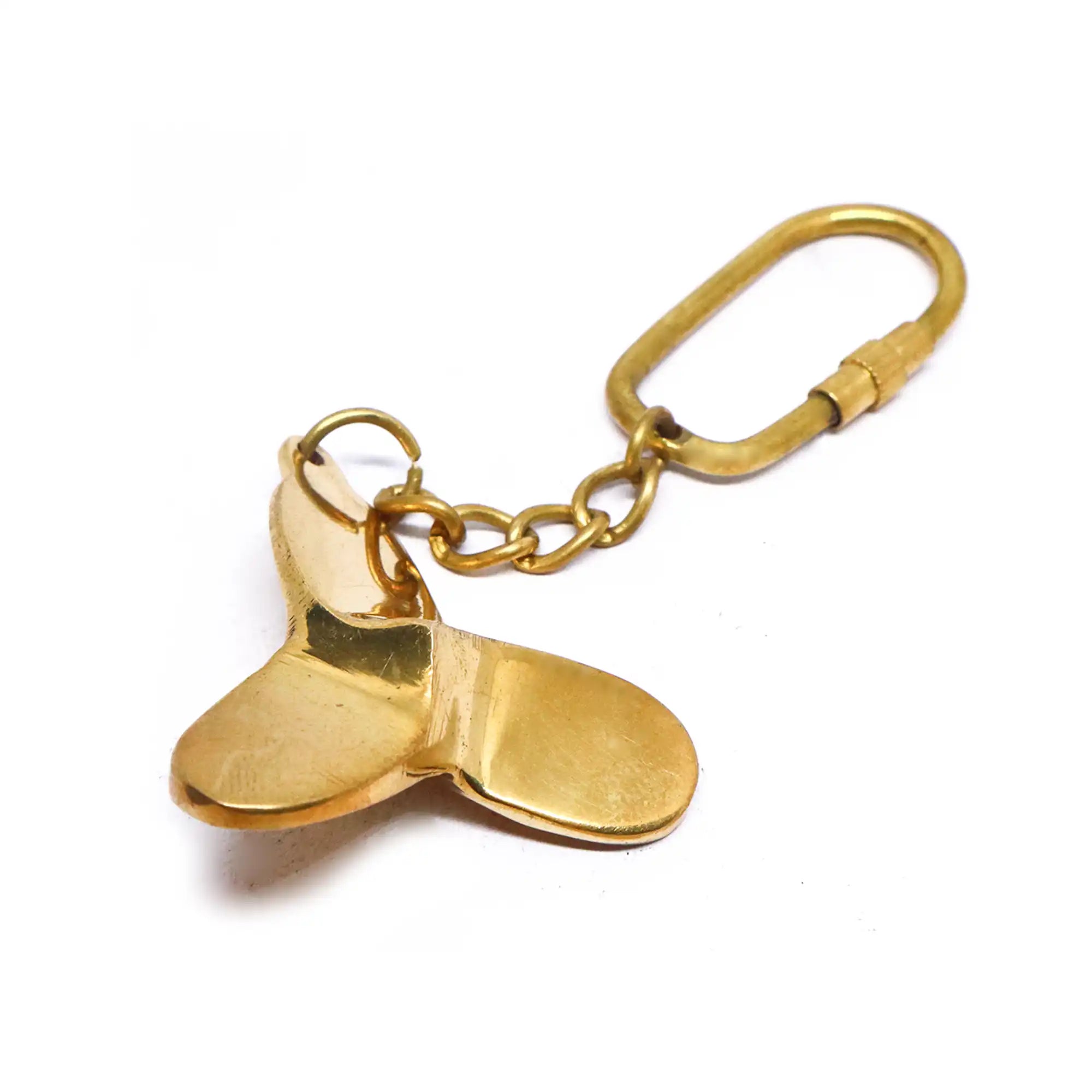 Brass Fan Key Ring BFKR01