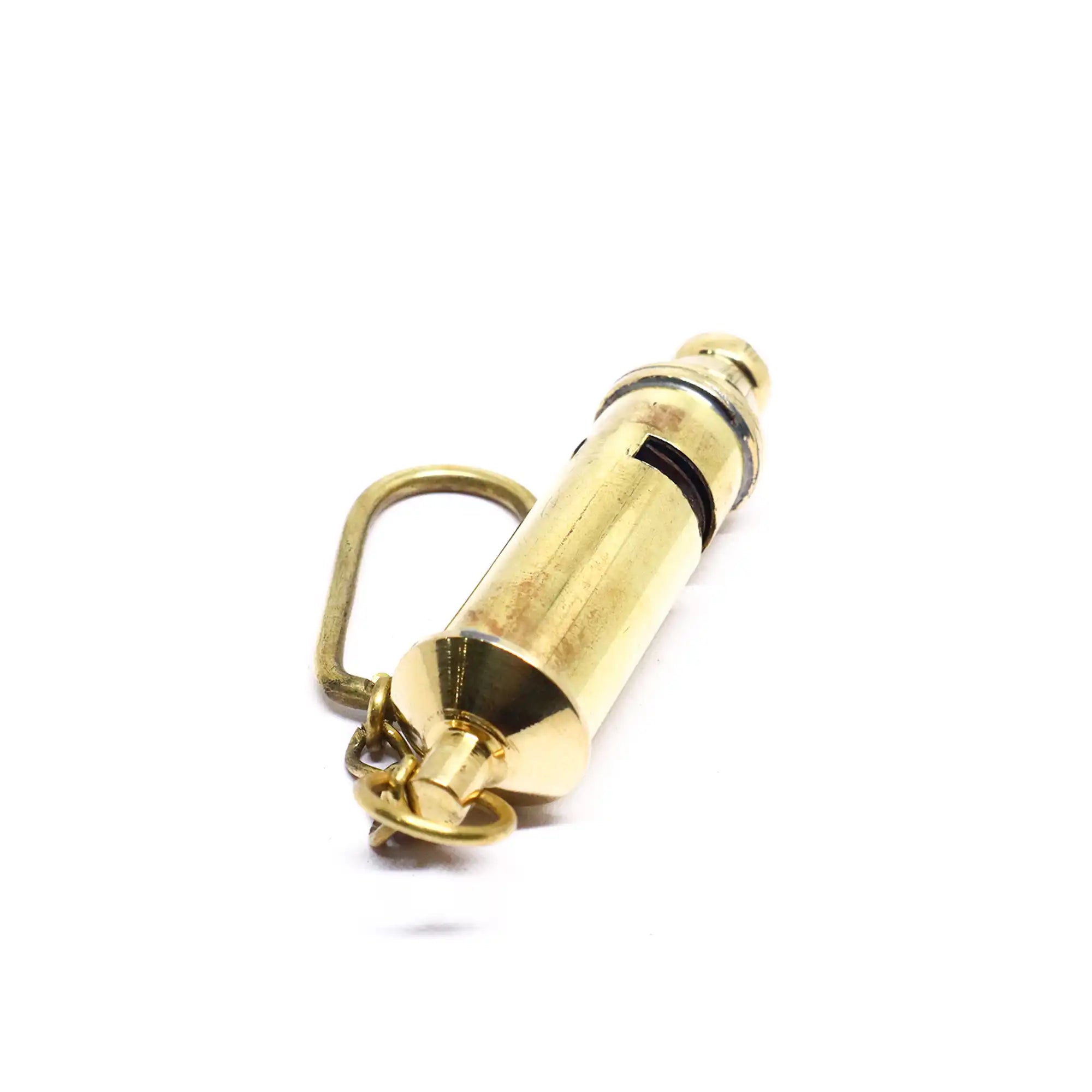 Brass Scout's Whistle Key Ring BSWKR01