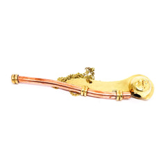 Brass Whistle Key Ring BWKR01
