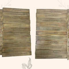 Custom Patina Antiquated Wall and Door Signs Plaques CPAWDSP17