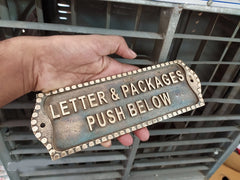 Customized Antique Door Signs and Plaques CADSP14