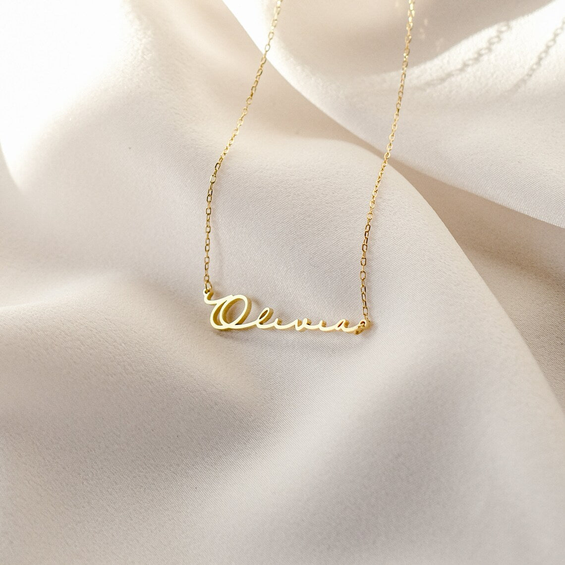 Dainty Name Necklace • Personalized Name Jewelry • Tiny Name Necklace • Baby Girl Name Necklace • Bridesmaids Gift • Baby Shower Gift • Gift for Her