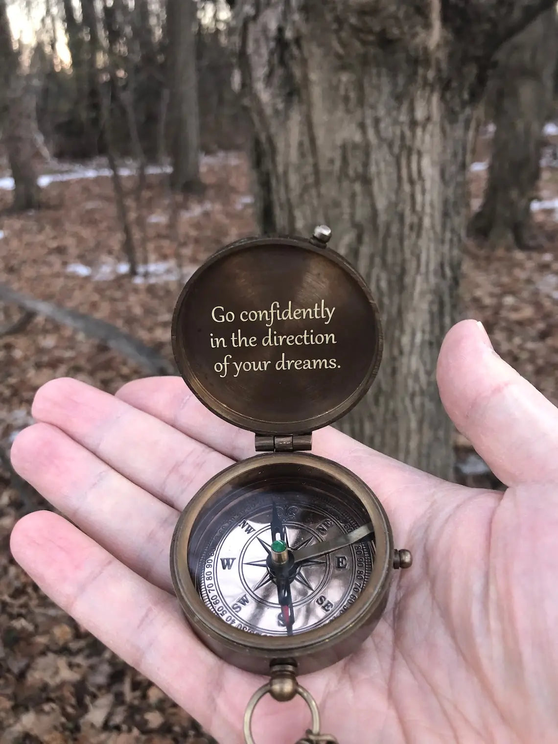 Compass Present Custom Engrave Compass – PORTHO MALL USA LLC