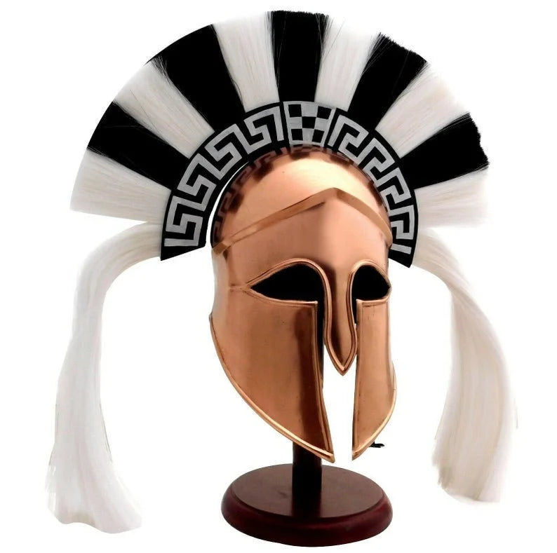 Medieval Greek Corinthian Knight Crusader Spartan Helmet