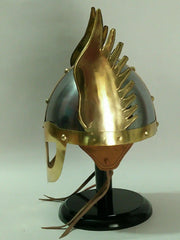 Medieval Knight Viking Helmet Winged Norman King Helmet Armour Costume