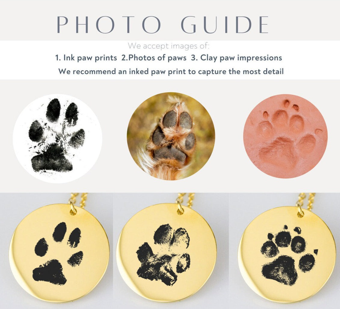 Dog Paw Necklace With a Name-custom Dog Paw Print - Etsy | Personalized pet  jewelry, Animal jewelry, Cute jewelry