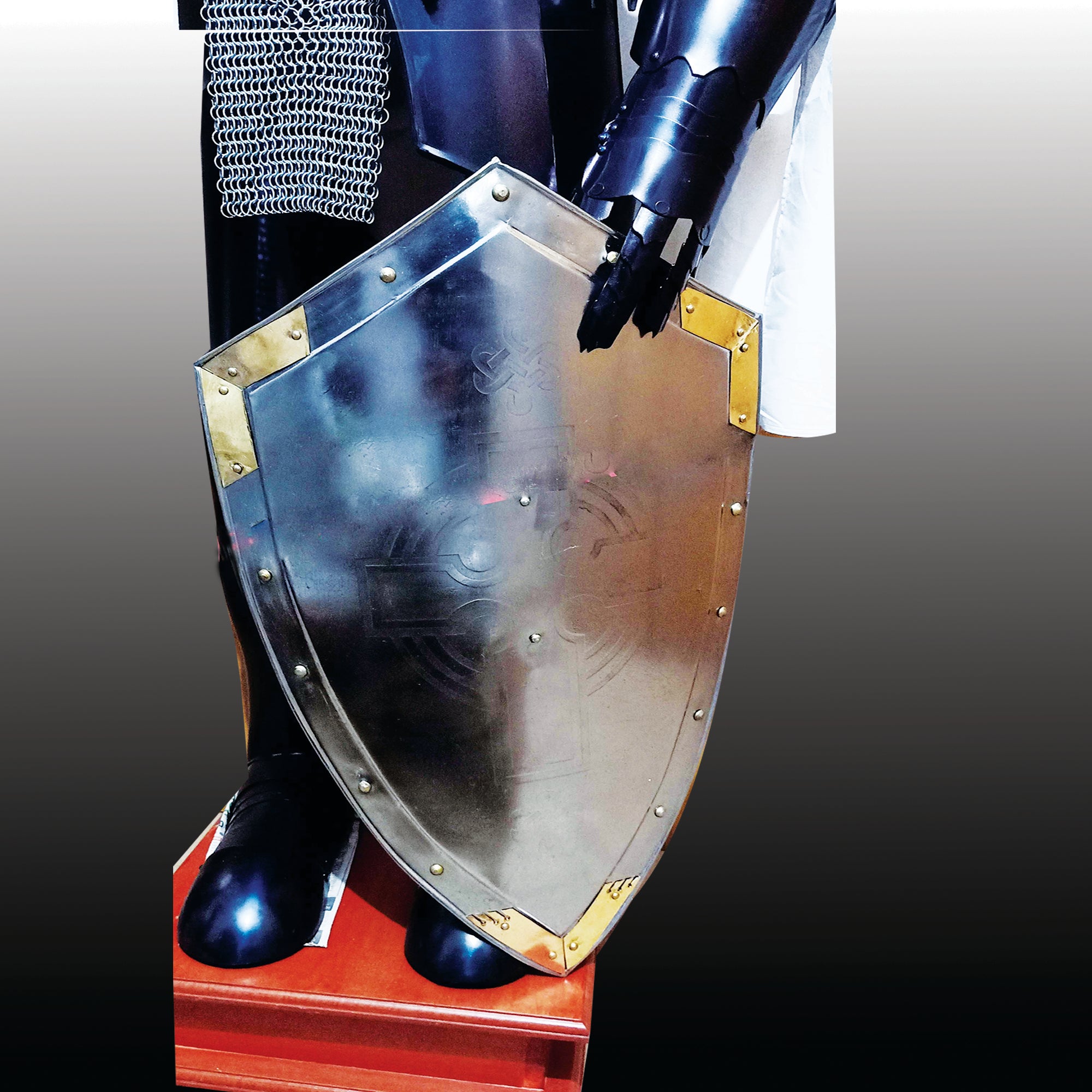 Templar crusader armor suit collectible medieval display piece