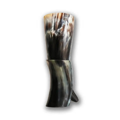 Viking Drinking Horn mug with Stand HM02