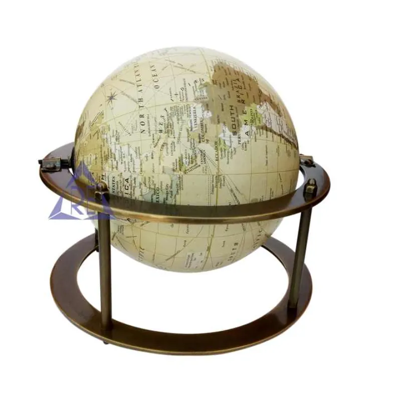 World Earth Table Top Rotating Globe