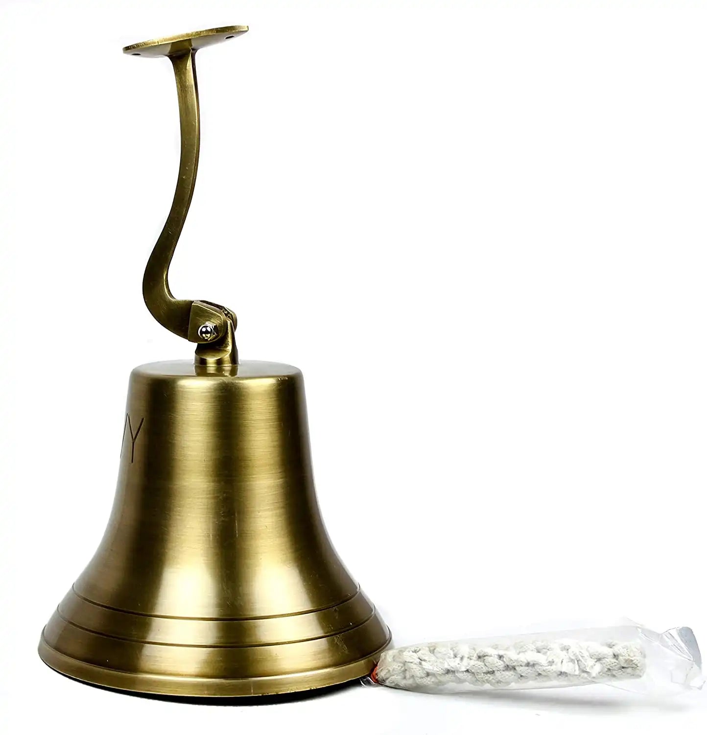 US Navy-style brass ship bell 
