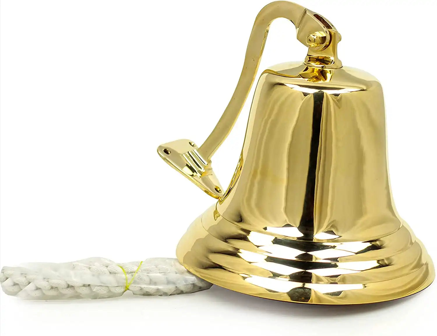 solid brass ship bell wall hanging nautical décor